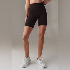 Vitality Cloud II 8" Biker Shorts Espresso Brown Sz S